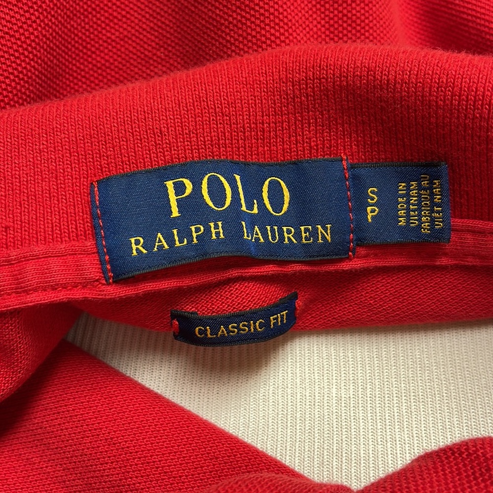 POLO Ralph Lauren Classic Fit Cotton Logo Shirt Size SP - Picture 7 of 9